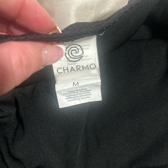 Ruffle Sleeve Ribbed Ruched Pregnancy Bikini Set - Picture 5 of 7